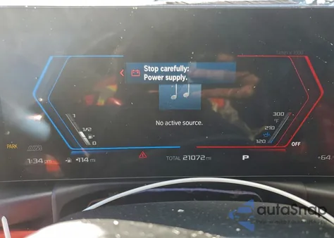 2024 BMW M3 Competition z USA, uszkodzony, nr VIN WBS43AY06RFS68363